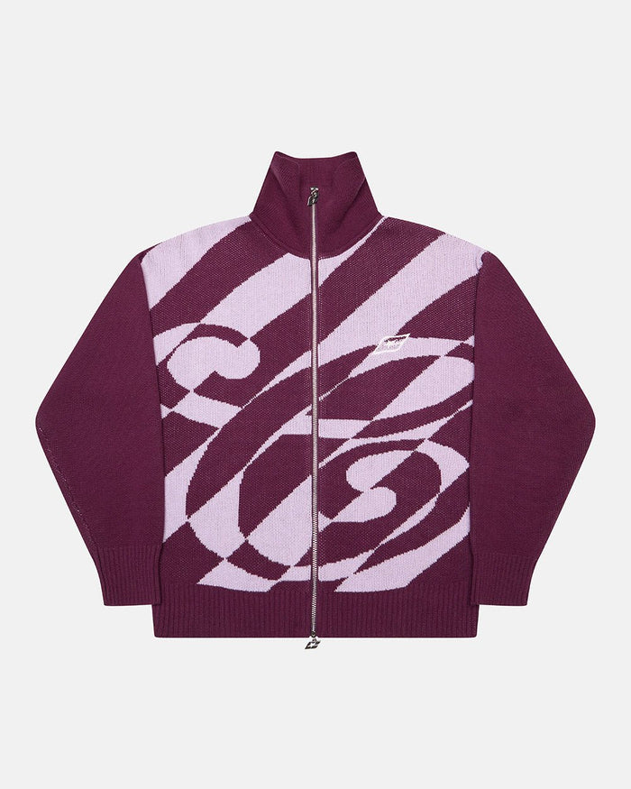 LINES FUSION KNIT PINK & PURPLE - COLD CULTURE