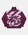 LINES FUSION KNIT PINK & PURPLE - COLD CULTURE