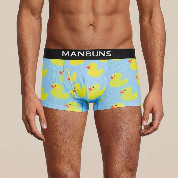 Men's Duckies Boxer Trunk with Pouch - Intimate Whispers