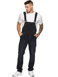EZD390 Copy of Enzo | Designer Mens Fashionable Denim Overall Dungarees  | Enzo Designer Menswear ENZO RAWDENIM