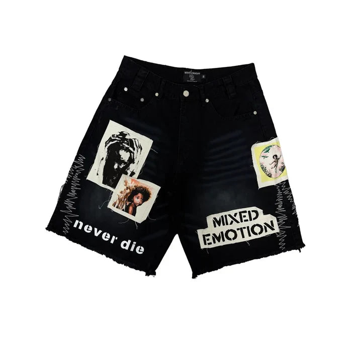 Mixed Emotion - Chaos Crpntr Shorts Blk -