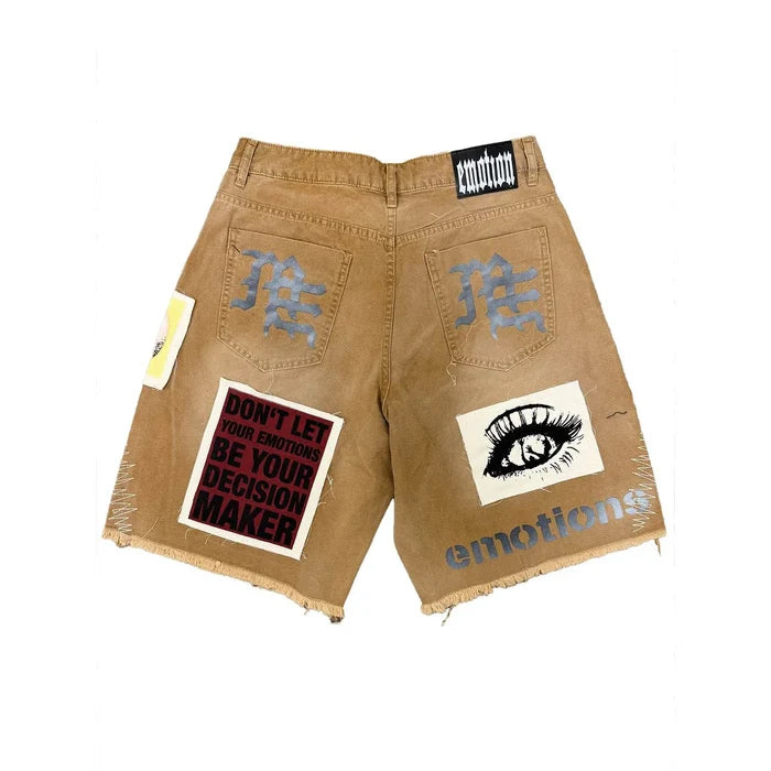 Mixed Emotion - Chaos Crpntr Shorts Brown -