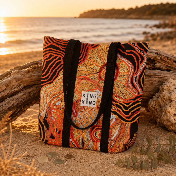 Neoprene Shopping Tote Bag