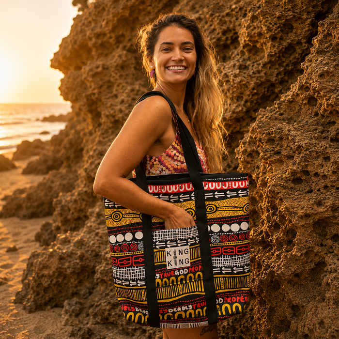 Neoprene Shopping Tote Bag