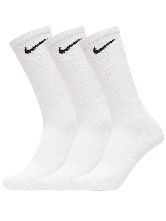 Nike Socks Sports Mens 3 Pairs Cotton Rich Designer Soft Crew Sock Size 8-14.5 RAWDENIM RAWDENIM