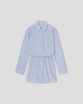 Odran - Shirt dress - Blue/White/Navy