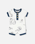 Printed Big Jungle World Onesie