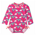Rainbow Arch Baby Rashguard Swimsuit