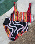 Reversible High Waist Bikini Set