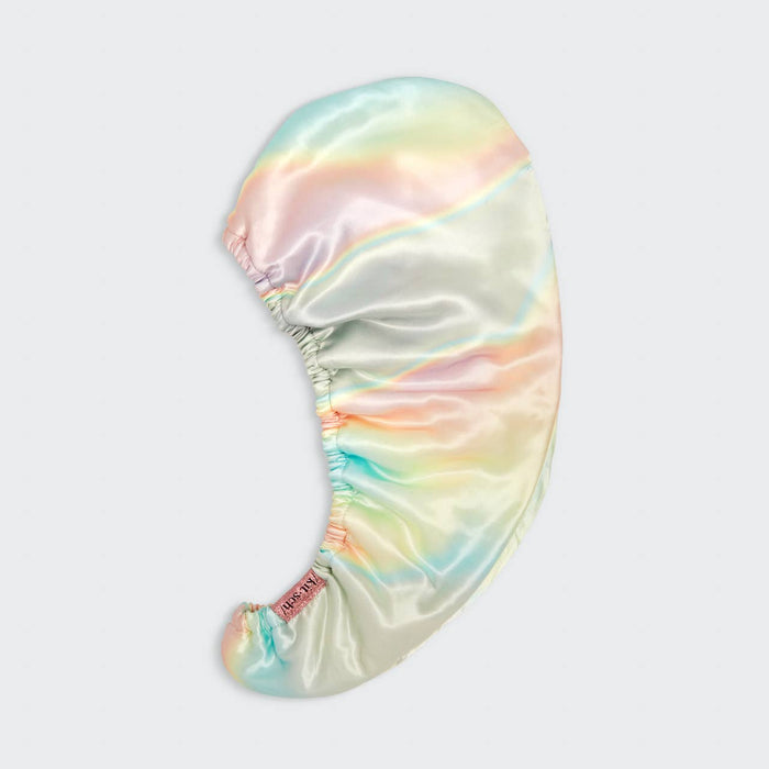 Satin-Wrapped Hair Towel - Aura - Intimate Whispers