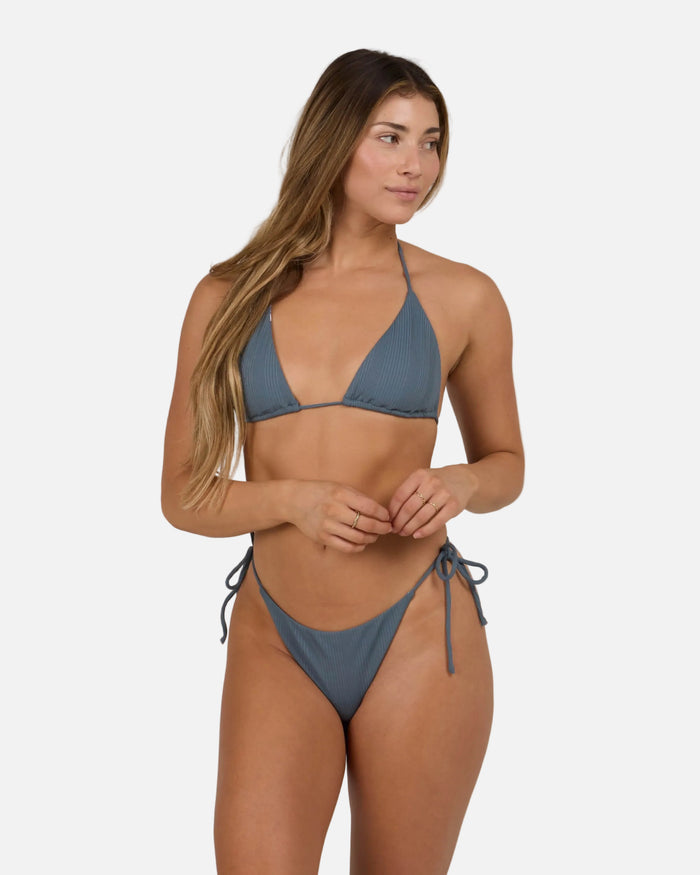 Salty crew SWIMWEAR Seafarer Tri Top - Fin Blue in Fin Blue