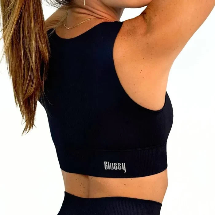 Seamless Athleisure Top | Glossy