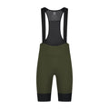 Rogelli Signature korte fietsbroek heren groen voorkant.