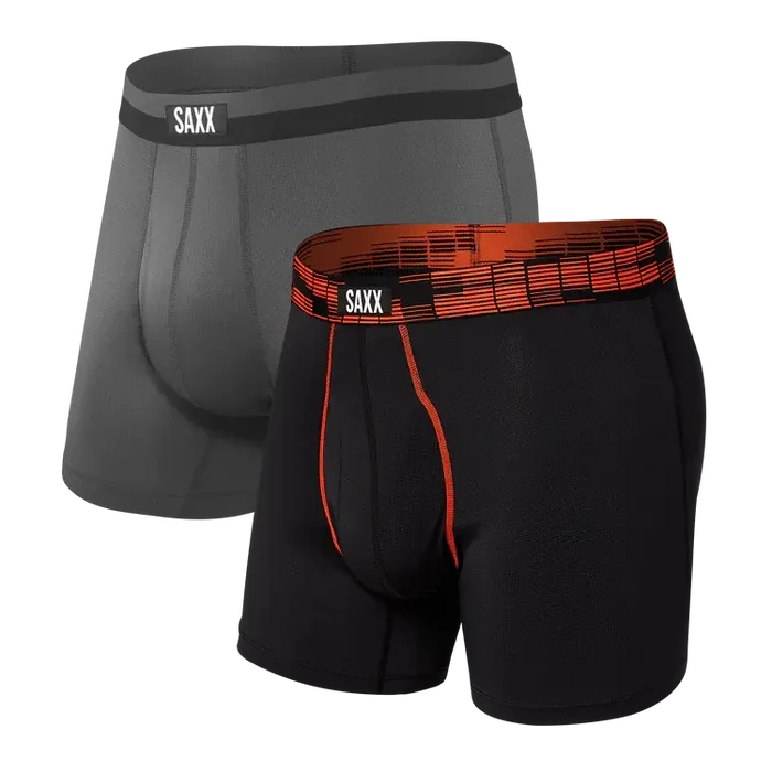 Sport Mesh Boxer Brief Fly 2pk