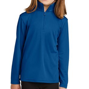 Sport-Tek Kids PosiCharge Competitor Quarter-Zip