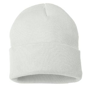 "Sportsman - 12" Solid Cuffed Beanie"