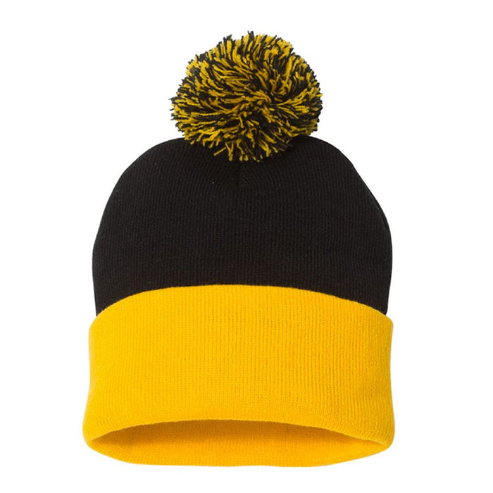Sportsman Pom-Pom Knit Beanie