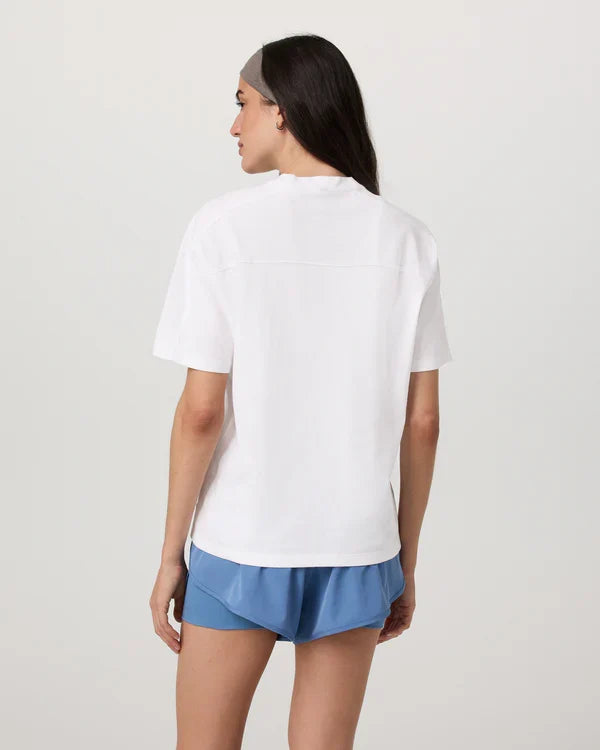 S/S Heavyweight Oversized Cotton Tee - Women's
