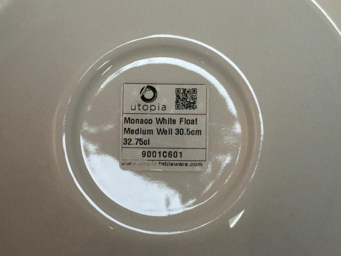 Steelite Monaco White Float Medium Well Bowl 32.75cl (USED)