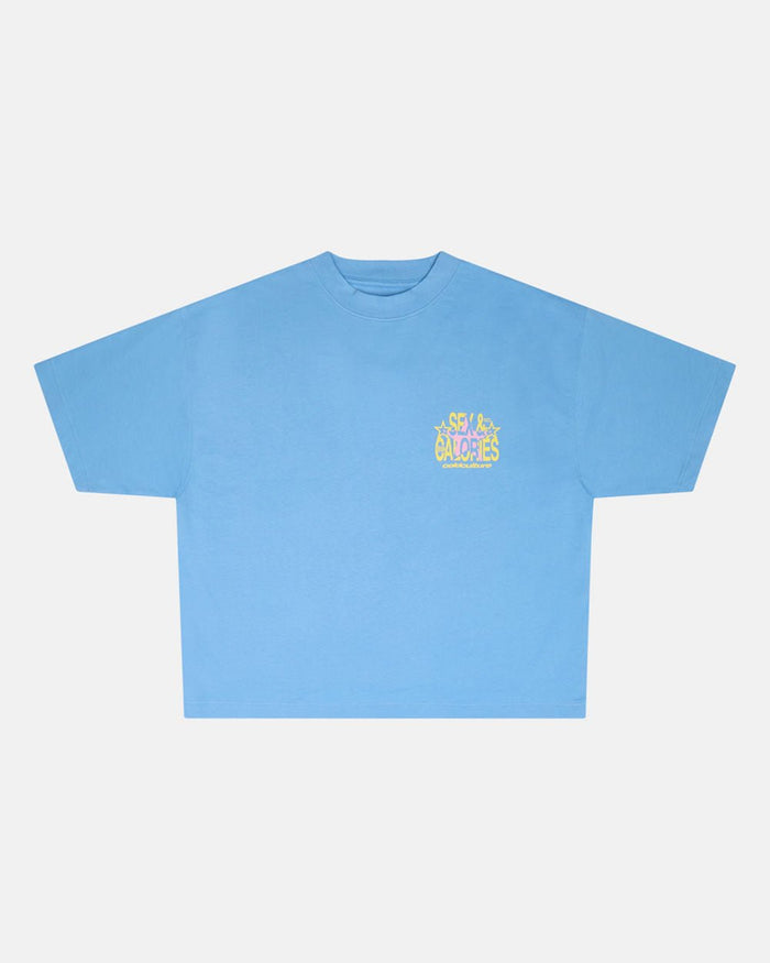 SWEET CALORIES TEE VISTA BLUE - COLD CULTURE