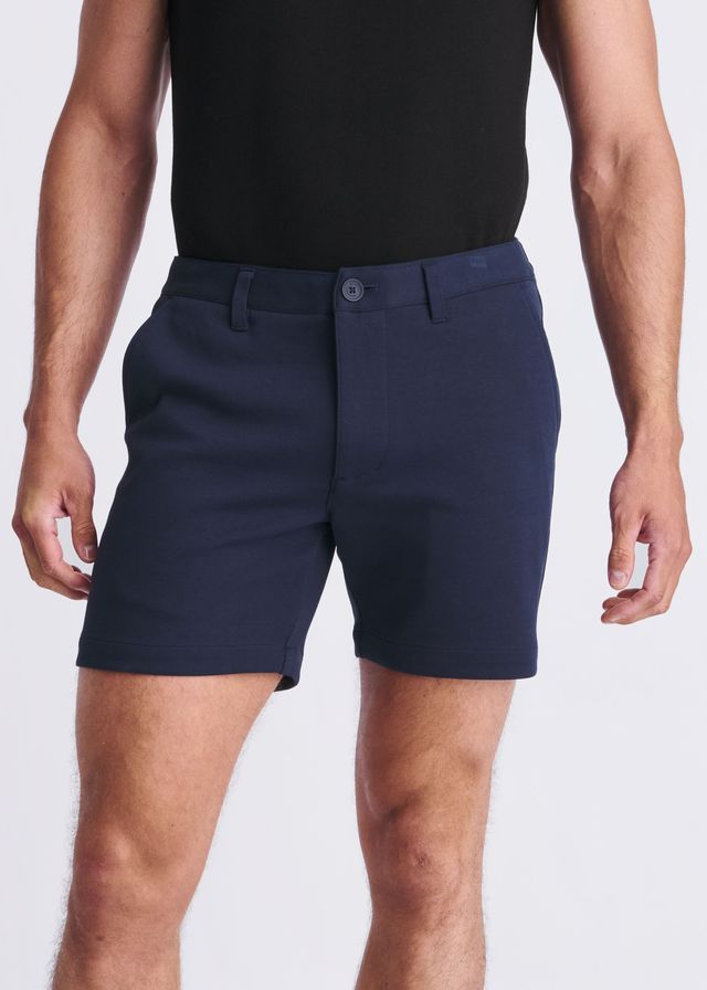 TEXTURED STRETCH KNIT CHINO SHORTS