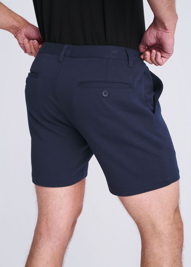TEXTURED STRETCH KNIT CHINO SHORTS
