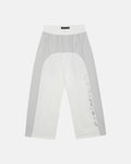 THUNDER PANTS LIGHT GREY - light grey nylon pants, front view - Cold Culture