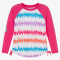 Tie Dye Stripe Longsleeve Rashguard