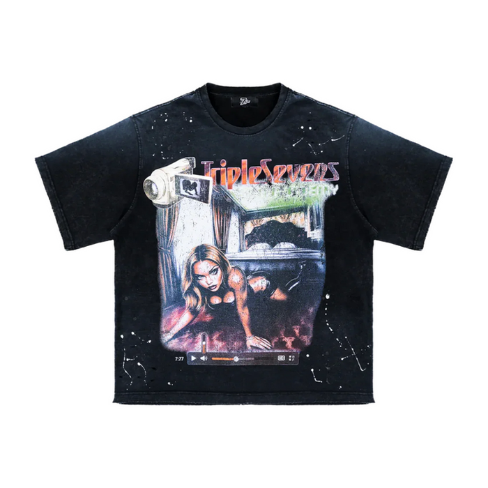 Triple Sevens - Film Star Tee - Black - Clique Apparel