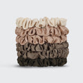 Ultra Petite Satin Scrunchies 6pc - Eucalyptus - Intimate Whispers