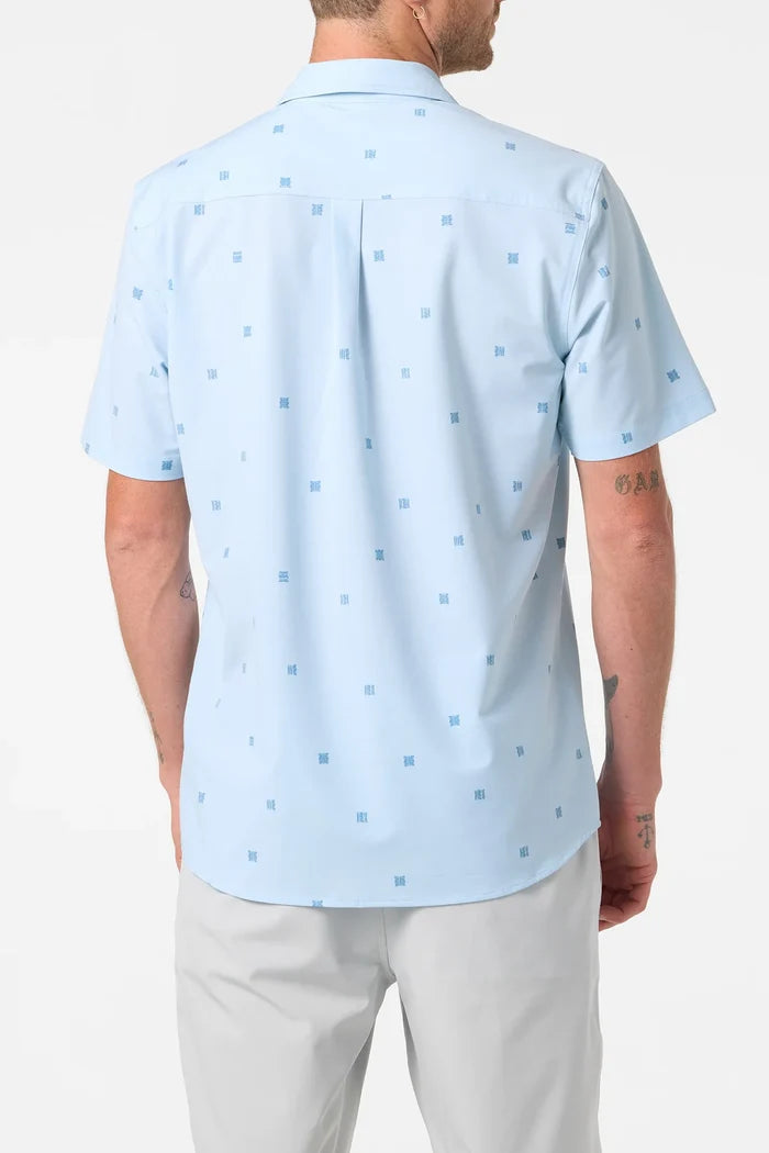 UPF Slub Relaxed SS Woven Shirt - Men's