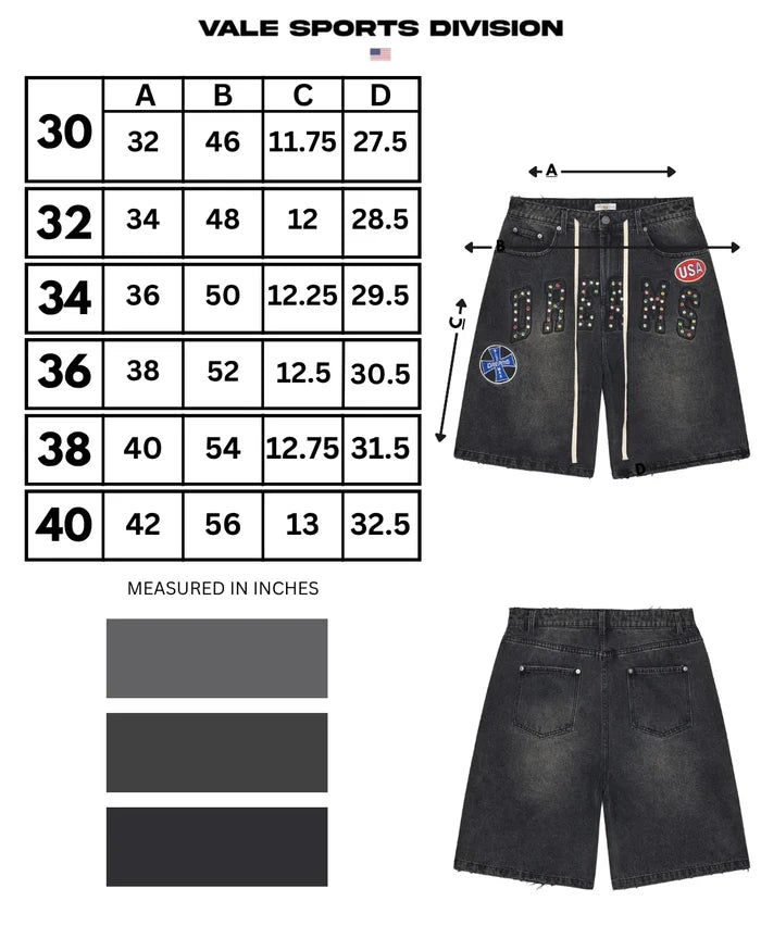Vale Forever - Dreams Jorts - Black