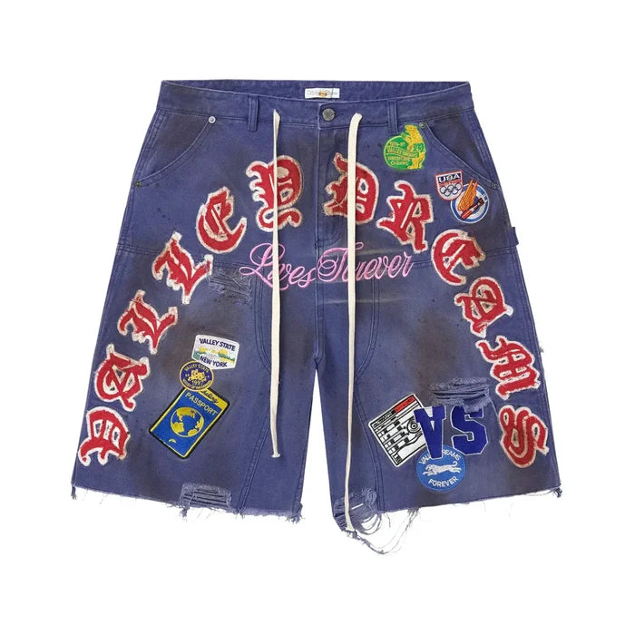 Vale Forever - Workshop Jorts - Blue