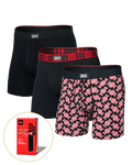 Vibe Xtra Soft Boxer Brief 3pk - Men's