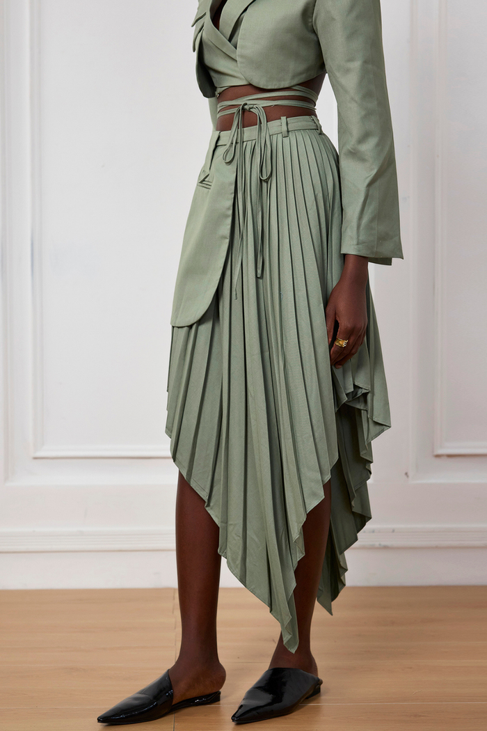 Winifred Ruffle Maxi Skirt