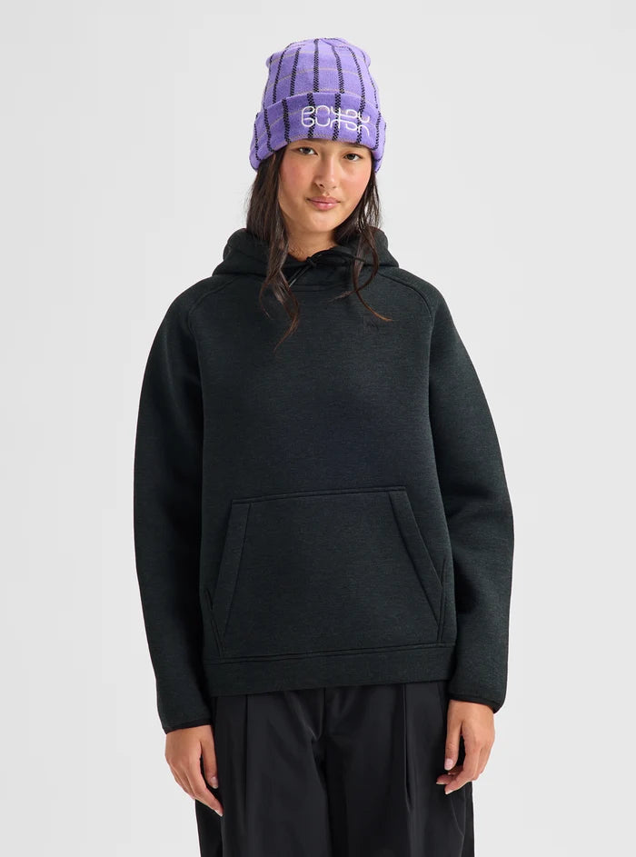 Product image of Women's Burton SpaceCloud Pullover Hoodie[Variant:True Black Heather]
